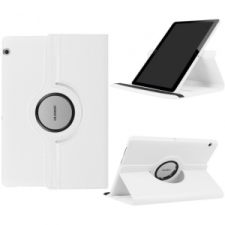 Huawei Huawei Mediapad T3 10.0, mappa tok, elforgatható (360°), fehér tablet tok