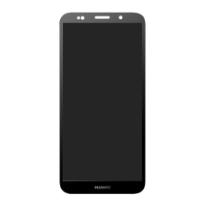 Huawei LCD kijelző + érintőpanel FEKETE Huawei Y5 2018 (Y5 Prime 2018) mobiltelefon, tablet alkatrész