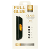 Huawei Mate 20 Pro, Kijelzővédő fólia, (ütésálló) Full Glue 5D, fekete