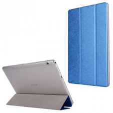 Huawei Mediapad T3 10.0, mappa tok, Trifold, sötétkék tablet tok