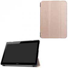  Huawei Mediapad T3 10.0, mappa tok, Trifold, vörösarany tablet tok