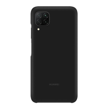 Huawei műanyag telefonvédő FEKETE Huawei P40 Lite 4G / Nova 6 SE tok és táska