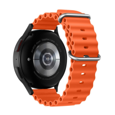 Huawei Okosóra kiegészítők Huawei Watch GT / GT2 / GT2 Pro (46 mm) okosóra szíj - F- Design FS01 - narancssárga szilikon szíj (szíj szélesség: 22 mm) okosóra kellék