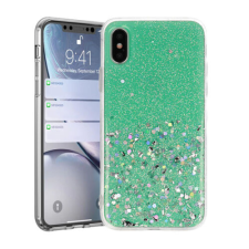 Huawei P20 Lite 2019, Szilikon tok, Brilliant (Csillámos), menta tok és táska