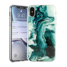 Huawei P20 Lite 2019, Szilikon tok, Marble Stone, 5 tok és táska