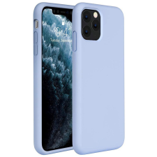 Huawei P40 Lite, Szilikon tok, Wooze Liquid Silica Gel, lila tok és táska