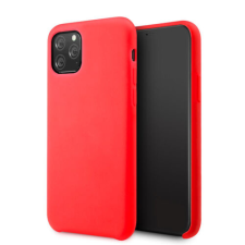 Huawei P40 Pro, Szilikon tok, Vennus Silicone Lite, piros tok és táska