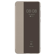 Huawei P40 Smart View flip tok barna (51993705) (51993705) tok és táska