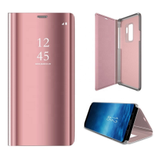 Huawei Smart Clear View Huawei P40 rózsaszín okos könyvtok tok és táska