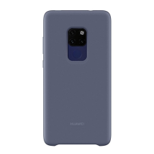 Huawei szilikon telefonvédő (beépített fémlemez, gumírozott) VILÁGOSKÉK Huawei Mate 20 tok és táska
