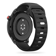  Huawei Watch GT / GT2 / GT2 Pro (42 mm) okosóra szíj - Tech- Protect IconBand Line - fekete szilikon szíj (szíj szélesség: 20 mm) okosóra kellék
