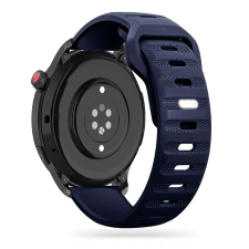  Huawei Watch GT / GT2 / GT2 Pro (42 mm) okosóra szíj - Tech- Protect IconBand Line - kék szilikon szíj (szíj szélesség: 20 mm) okosóra kellék
