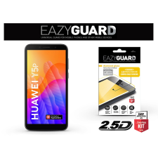  Huawei Y5p gyémántüveg képernyővédő fólia - Diamond Glass 2.5D Fullcover - fekete mobiltelefon kellék