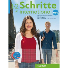 Hueber, M. Verlag SCHRITTE INTERNATIONAL NEU 1+2 MEDIENPAKET nyelvkönyv, szótár
