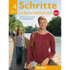 Hueber, M. Verlag SCHRITTE INTERNATIONAL NEU 4 KURSBUCH+ARBEITSBUCH+CD ZUM AB nyelvkönyv, szótár