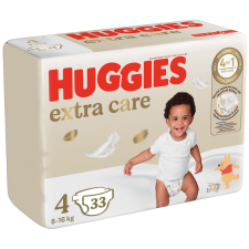 HUGGIES® Egyszer használatos Extra Care 4 (8-14 kg) 33 db pelenka
