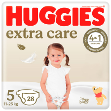  HUGGIES® Egyszer használatos pelenkák Extra Care 5 (12-17 kg) 28 db pelenka