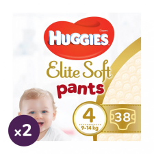 Huggies Elite Soft bugyipelenka 4, 8-14 kg, 76 db pelenka
