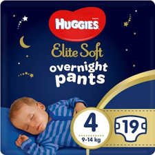 Huggies Elite Soft Pants éjszakai bugyi, 4-es méret (19 db) pelenka