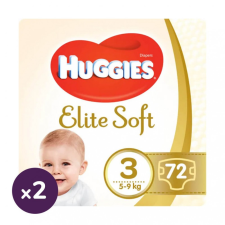 Huggies Elite Soft pelenka 3, 5-9 kg, 144 db pelenka