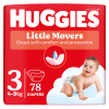 Huggies HUGGIES® Ultra Comfort Mega 3 egyszer használatos pelenka (4-9 kg) 78 db