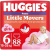 Huggies Little Movers 6 db-os pelenka, kislányoknak, 15-30 kg, 88 db
