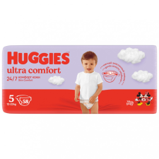 Huggies Ultra Comfort nadrágpelenka 5, 12-22 kg, 58 db pelenka