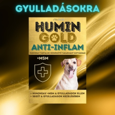 Humin Gold Anti-Inflam gyulladáscsökkentő huminsavval 100 g vitamin, táplálékkiegészítő kutyáknak