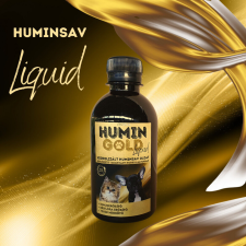 HUMIN GOLD Liquid 100ml fecskendővel azonnal hat, 100%-ban felszívódik vitamin, táplálékkiegészítő kutyáknak
