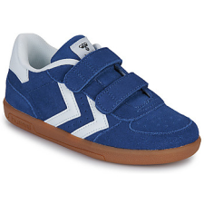 Hummel Rövid szárú edzőcipők VICTORY SUEDE II Kék 28 gyerek cipő