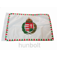 Hunbolt Farkasfogas koszorús címeres mintás zászló Rúd nélkül 40x60 cm dekoráció