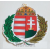Hunbolt Koszorús címeres matrica 2x2,5 cm