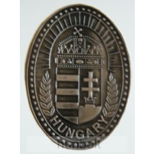 Hunbolt Koszorús címeres ovális ón hűtőmágnes 6X4,5 cm hűtőmágnes