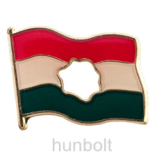 Hunbolt Lyukas zászló jelvény 17 mm kitűző
