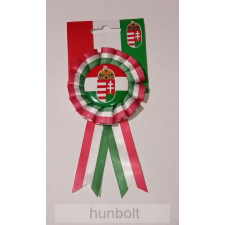 Hunbolt Nagy kitűzős textil kokárda mérete: 15x8 cm kitűző mérete 4,5 cm kitűző