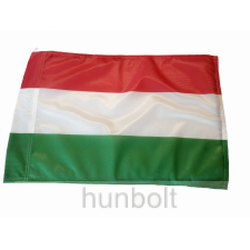 Hunbolt Nemzeti színű bal oldalon karabiner hurkolt poliészter zászló 90X150cm dekoráció