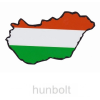 Hunbolt Nemzeti színű Magyarország külső matrica (8x5 cm)