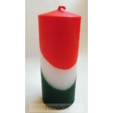 Hunbolt Nemzeti színű tuskógyertya 12 cm ajándéktárgy