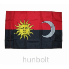 Hunbolt Székely harci zászló, hurkolt poliészter, nyomott mintás kültéri zászló. 60x90 cm dekoráció
