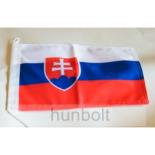 Hunbolt Szlovák 2 oldalas hajós zászló (20X30 cm) dekoráció