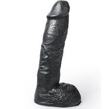 HUNG SYSTEM - REALISZTIKUS VIBRÁTOR FEKETE SZÍNŰ MICKEY 24 CM vibrátorok