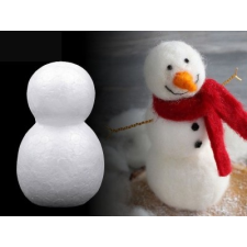  Hungarocell hóember - 14 cm dekorációs kellék