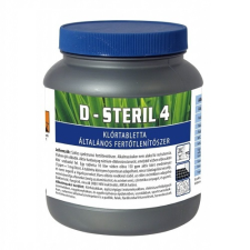 HungaroChemicals Klórtabletta 300 tabletta/doboz D-Steril tisztító- és takarítószer, higiénia