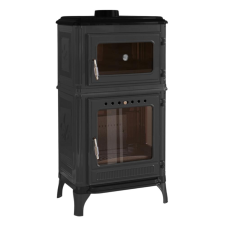 HUNOR 8010 öntvény sütős kandalló 7,1 kW kályha, kandalló