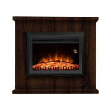 HUNOR Gamma szabadonálló elektromos látványkandalló (barna) kályha, kandalló