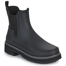 Hunter Csizmák Refined Stitch Detail Chelsea Boots Fekete 37 női csizma, bakancs