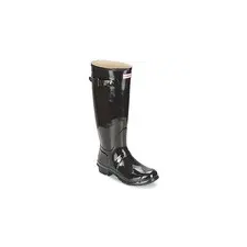 Hunter Gumicsizmák WOMEN'S ORIGINAL TALL GLOSS Fekete 36 női csizma, bakancs