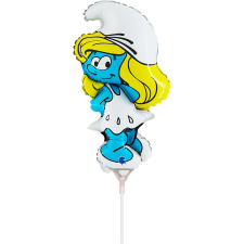 Hupikék törpikék Smurfette mini fólia lufi 35 cm (WP) party kellék