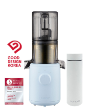 Hurom H310A Slow Juicer (égkék) + termosz csomag gyümölcsprés és centrifuga