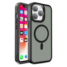 Hurtel Armor mágneses iPhone 14 Pro Max MagSafe Color matt tok - fekete tok és táska